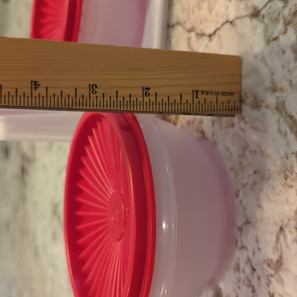 Tupperware Servalier Condiment Serving Set with caddy & two bowls - Picture 8 of 8